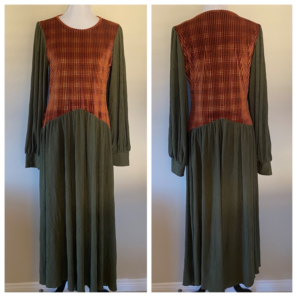 Nidodileda Long Sleeve Maxi Jude Dress